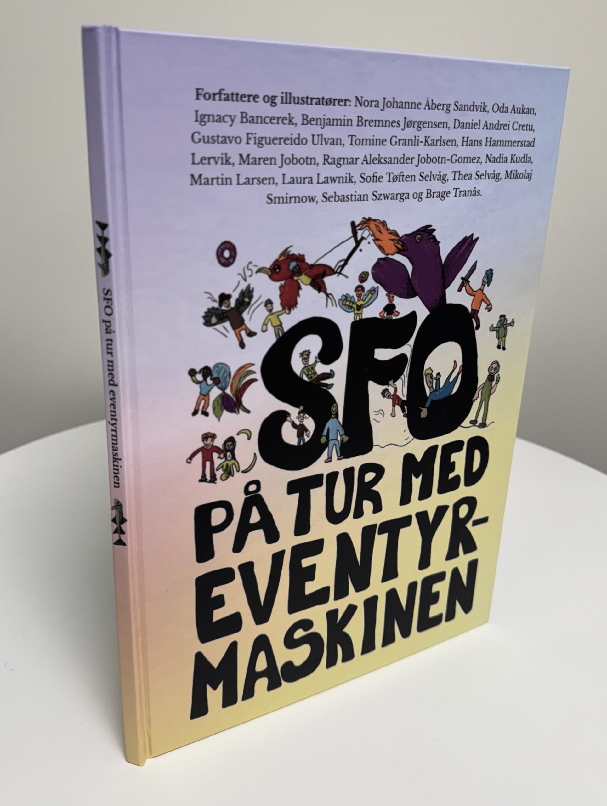 Eventyrmaskinen: SFO-barna på Knarrlagsund har laget sin egen bok!